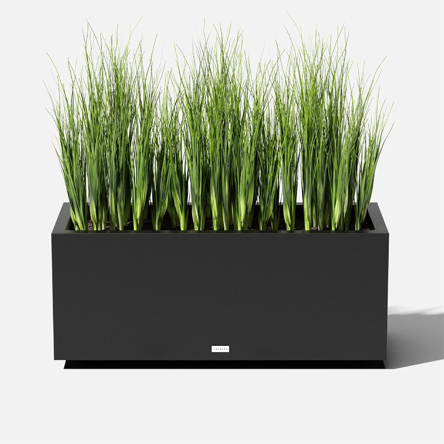 Veradek Rectangular Planter, Large, 16 in x 15 in x 38 in - Block Series Long Box - Image 9 Veradek Rectangular Planter, Large, 16 in x 15 in x 38 in - Block Series Long Box - Image 9