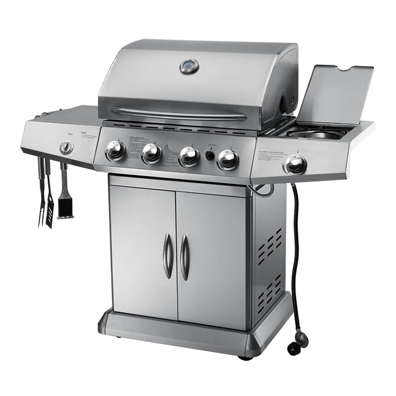Outdoor Kitchen 4 BURNERS FULL STAINLESS STEEL GAS BARBECUE GRILL BBQ GRILL