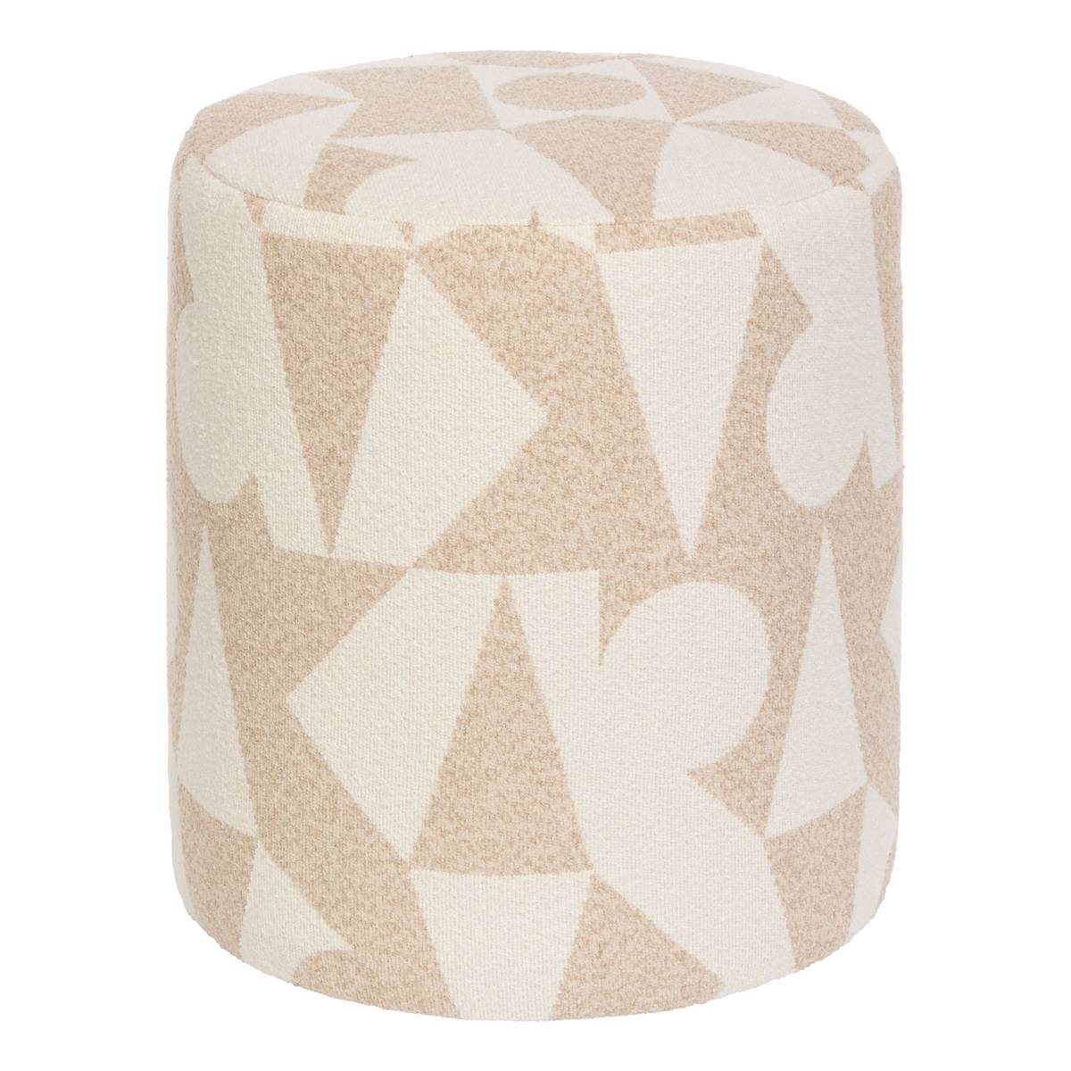 Pouf "Delor" Beige