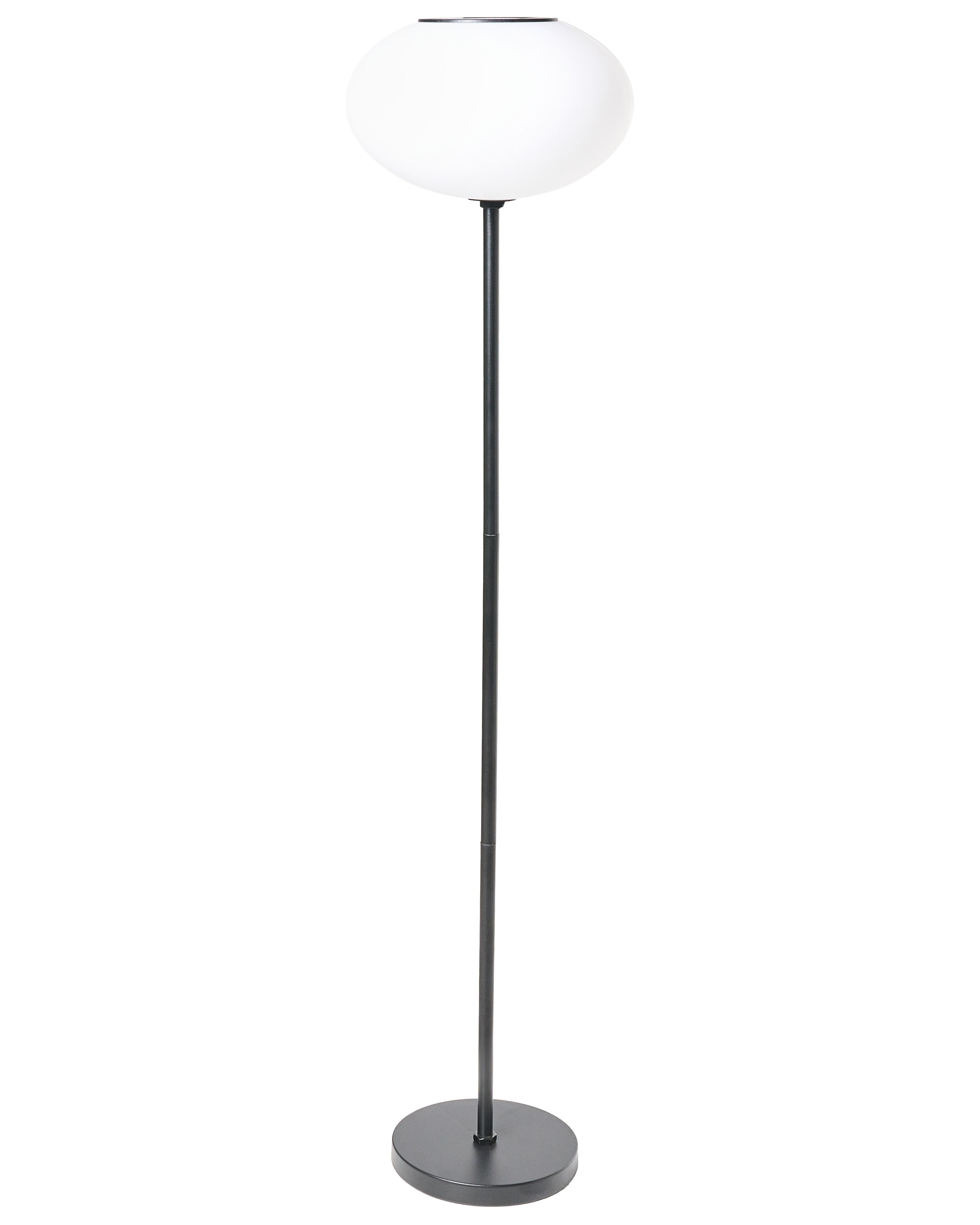 Solar Outdoor LED Floor Lamp LUMBE Black