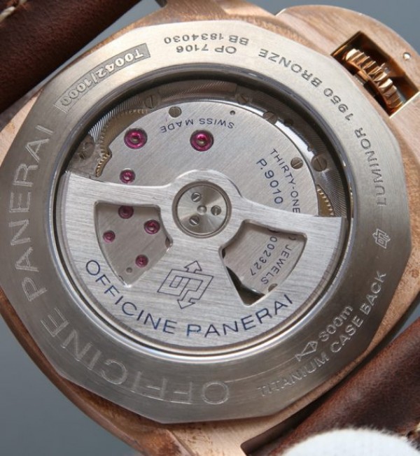 Replica Panerai ZF PAM671 Blue Dial Dark Brown Leather Strap P.9010 - Top club