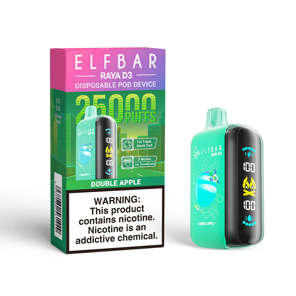 ELFBAR RAYA D3 jednorazowy e-papieros (wszystkie smaki)