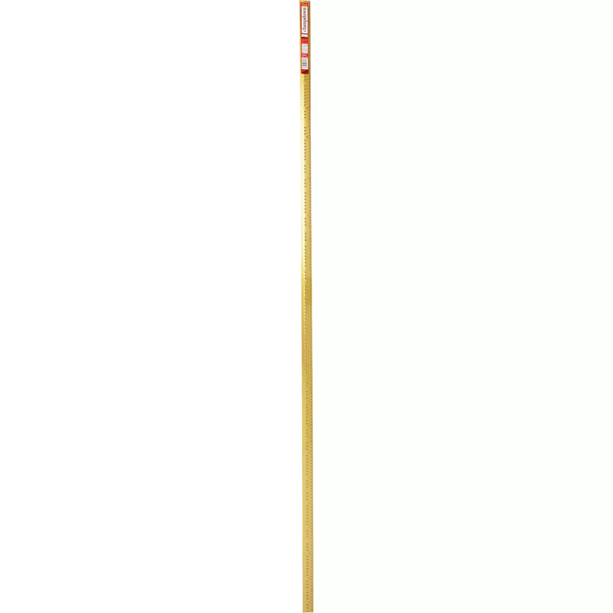 Do it Satin Gold Fluted 1-3/8 In. x 6 Ft. Carpet Clampdown with Teeth