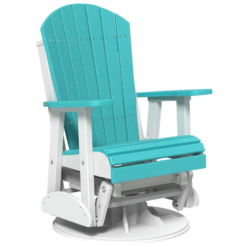 Poly Lumber Adirondack Swivel Glider Chair - 30W x 28D x 44H - Image 34 Poly Lumber Adirondack Swivel Glider Chair - 30W x 28D x 44H - Image 34