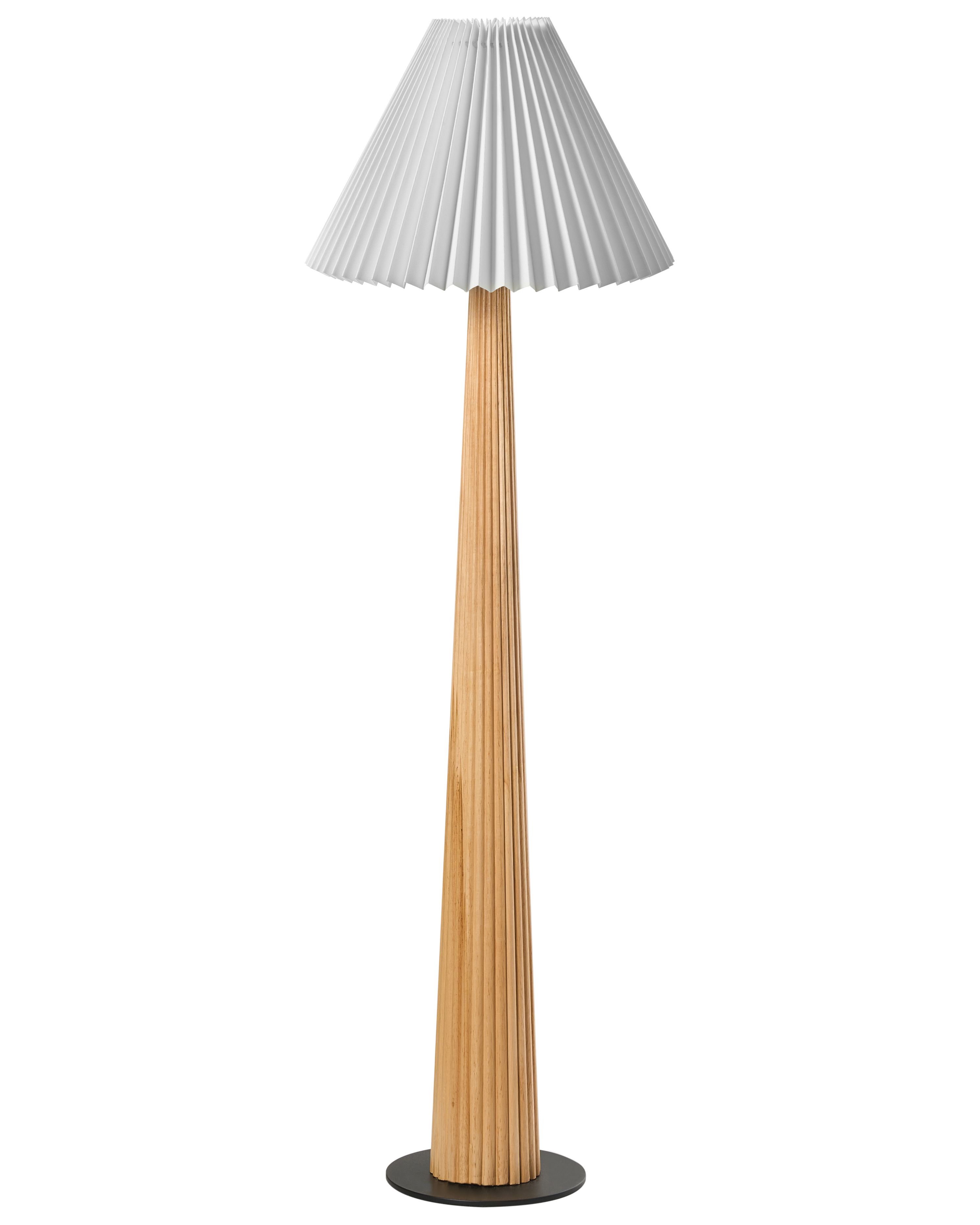 Floor Lamp ALIGIDE Wood Natural