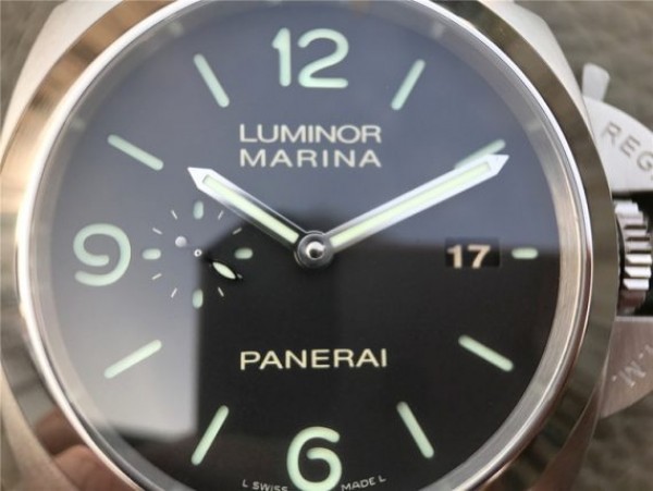 Replica Panerai PAM312 VSF Black Leather Strap P.9000 Super Clone - Top club