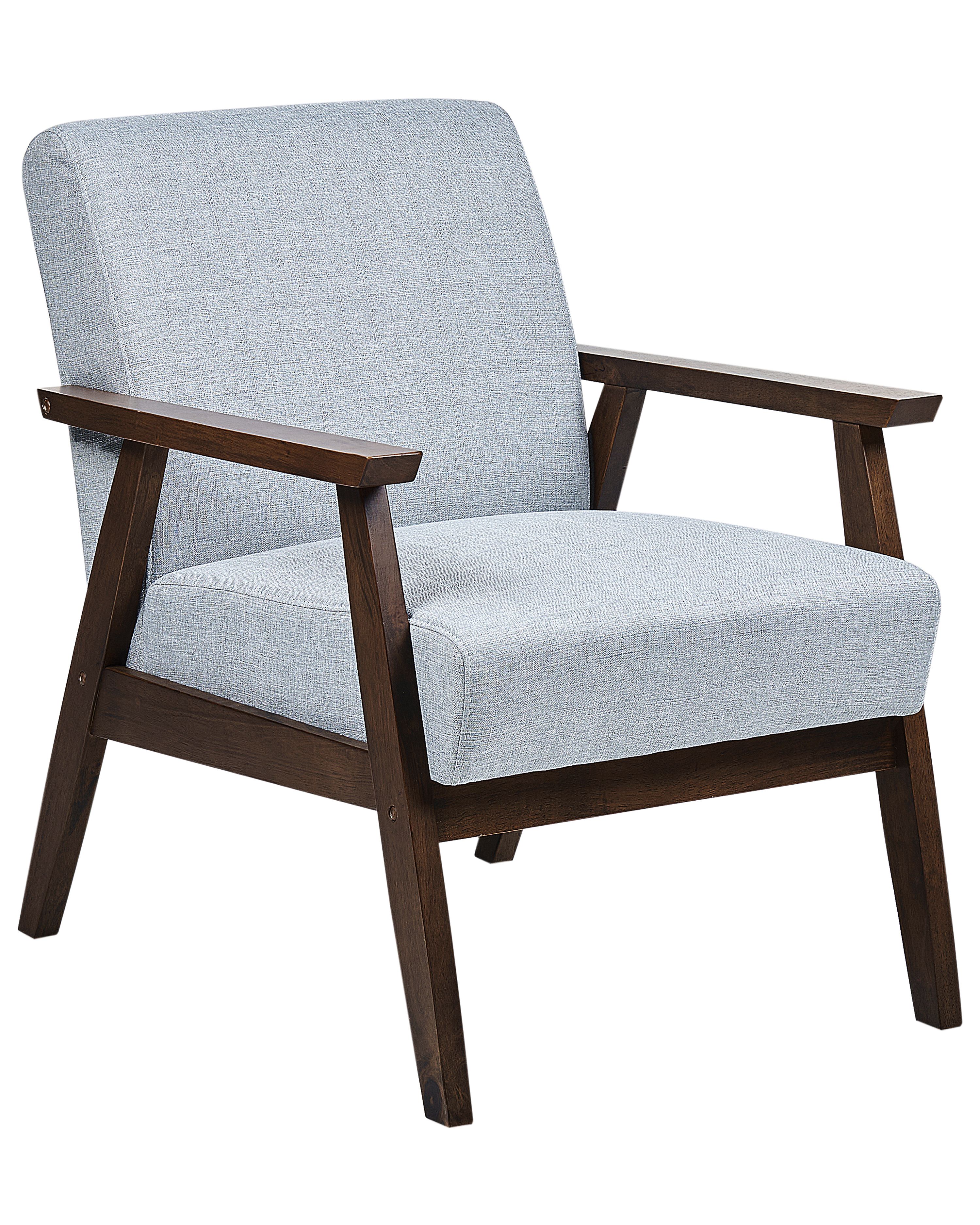 Armchair ASNES Fabric Grey