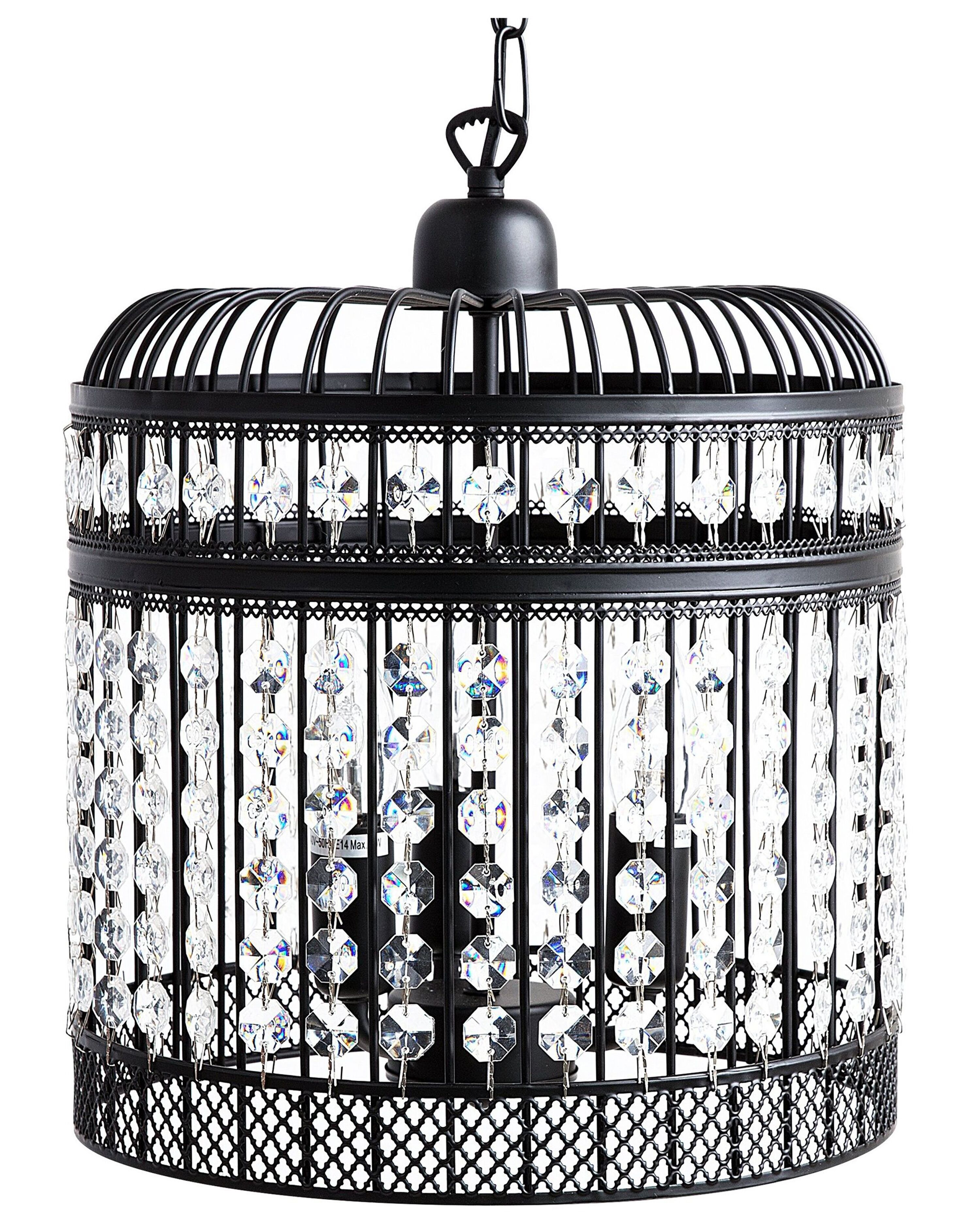 Pendant Lamp CELON Metal Black