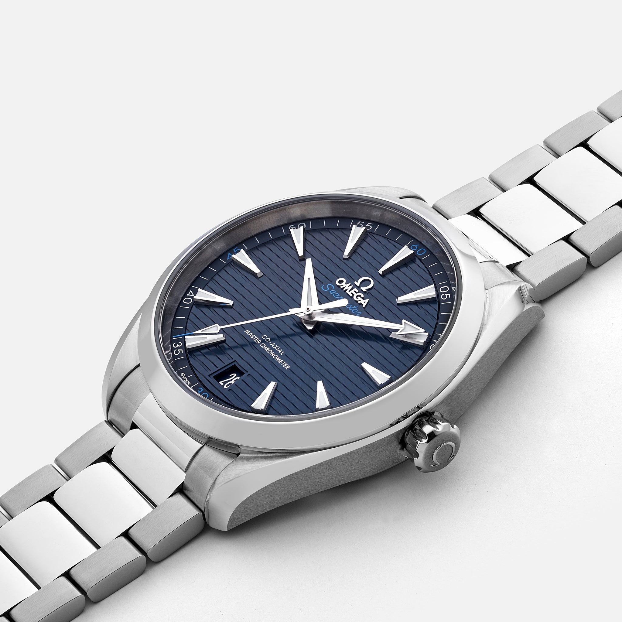 Seamaster Aqua Terra 150M Co-Axial Master Chronometer 41mm Blue Dial On Bracelet(1:1 replica) - Top club