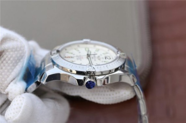 Replica Breitling Colt Automatic 44mm SS GF White Textured Dial SS Bracelet A2824 - Top club
