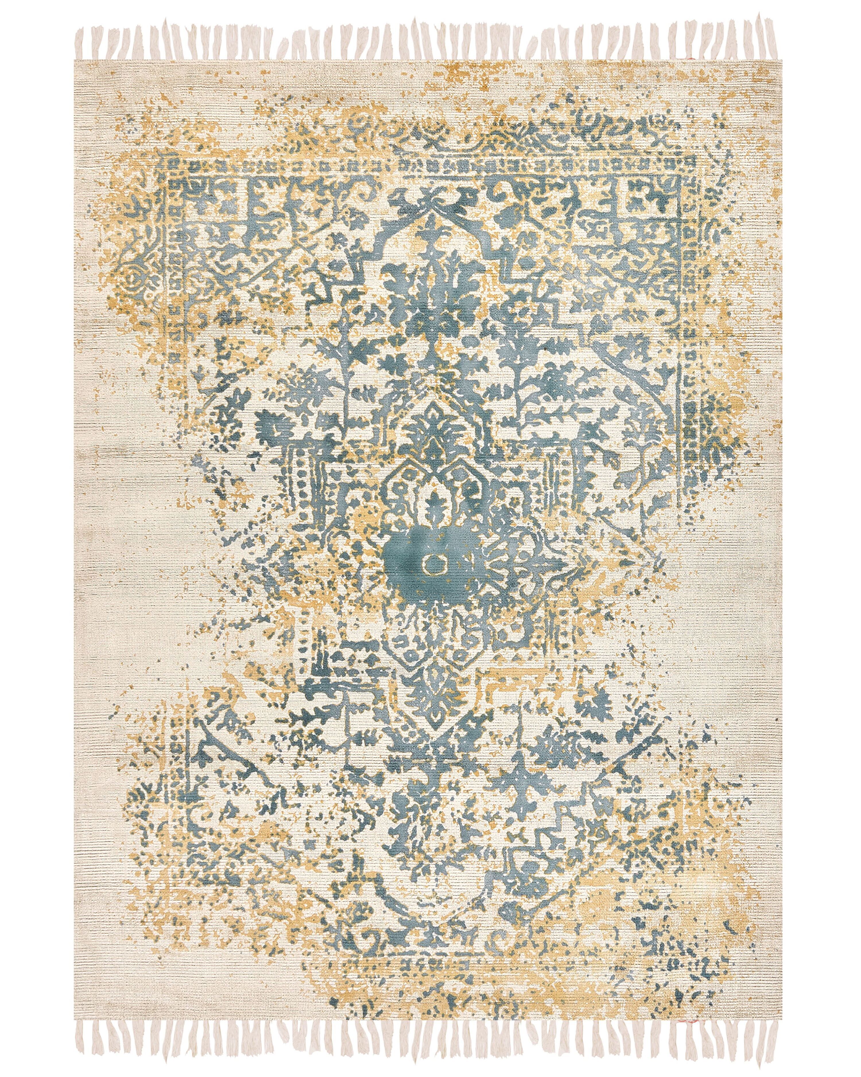 Rug BOYALI Dark Green 160 x 230 cm Viscose