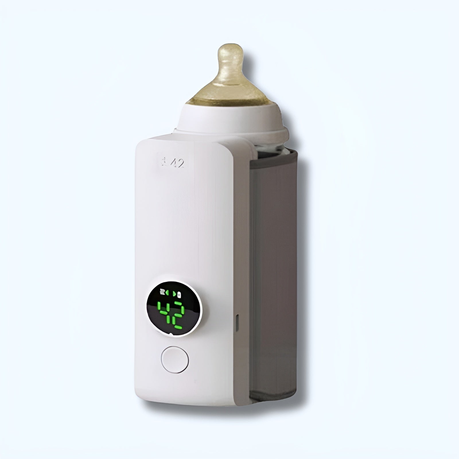 Draagbare Babyflessenwarmer met 6 Instelbare Temperatuurniveaus – Compact en Efficiënt voor Onderweg