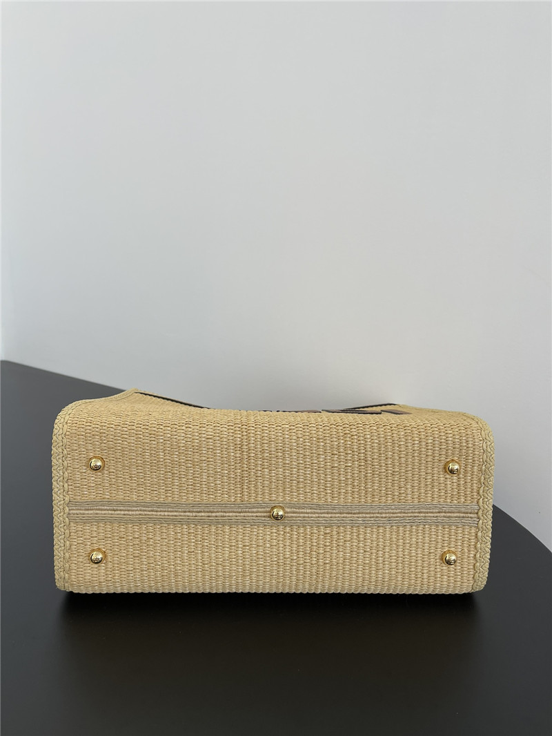 fendi sunshine straw shopping bag - Replicaclubs