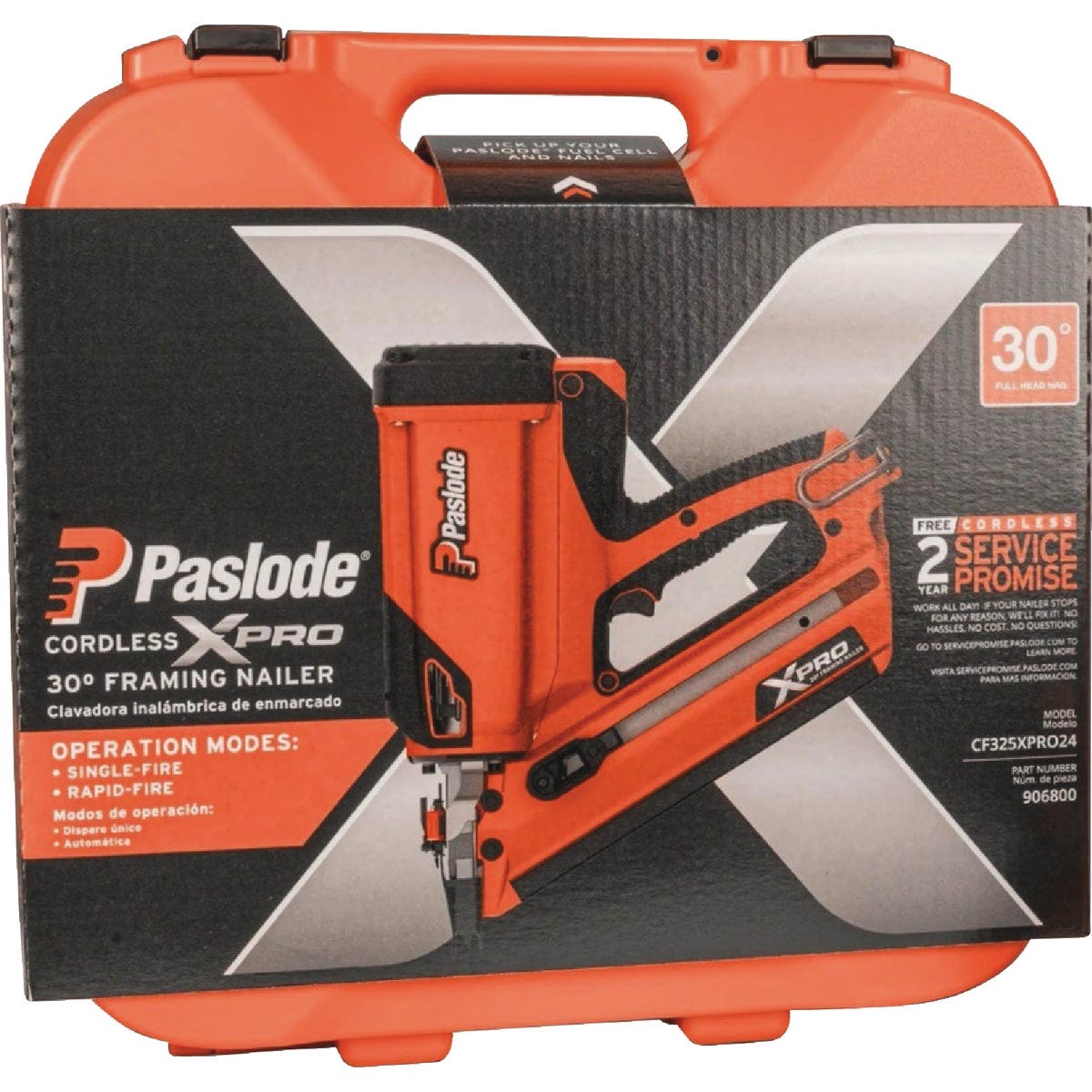 Paslode XPro 7V 3-1/4 In. 30 Degree Cordless Framing Nailer Kit with Battery & Charger