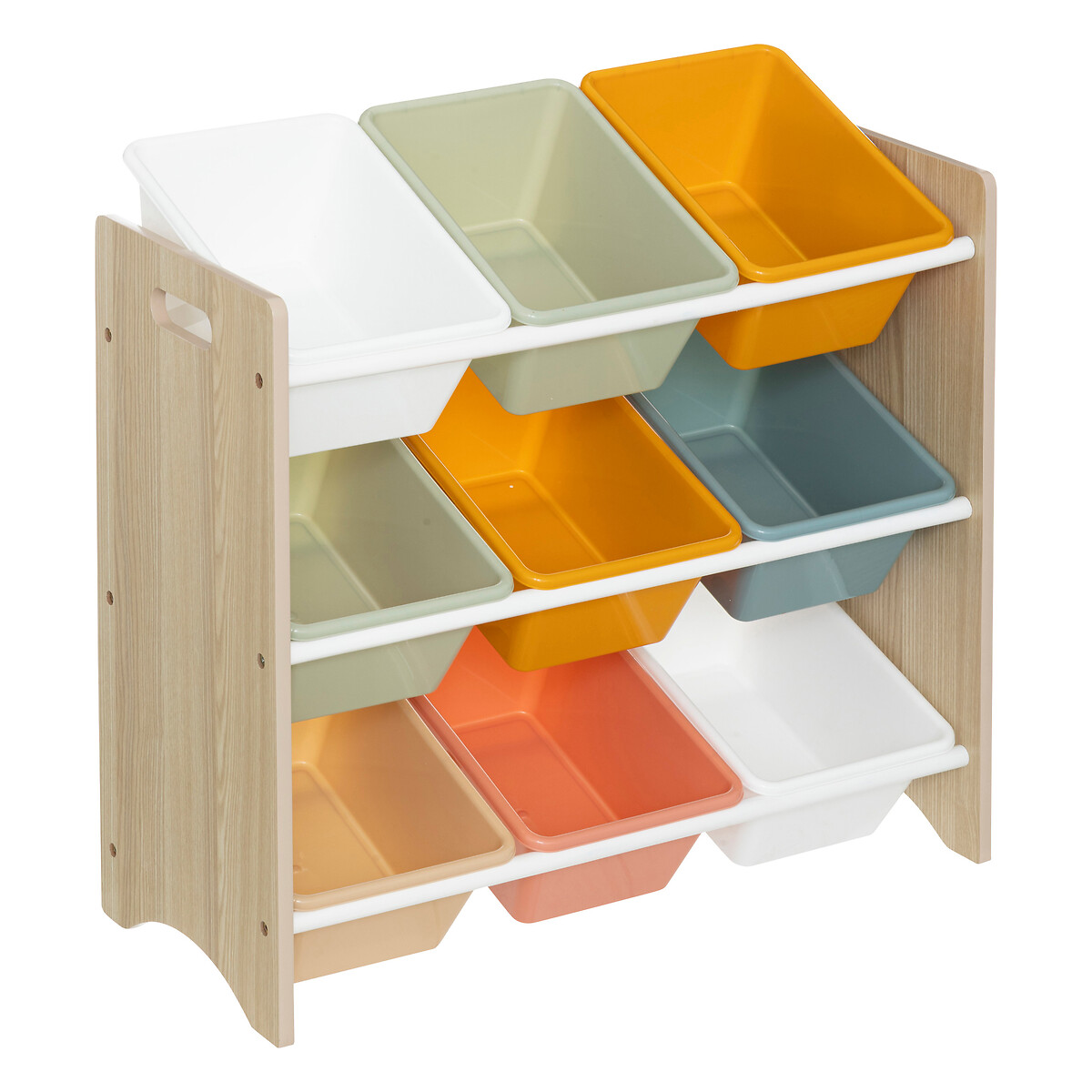 Kids' "Iduna" storage furniture Multicoloured, 9 bins