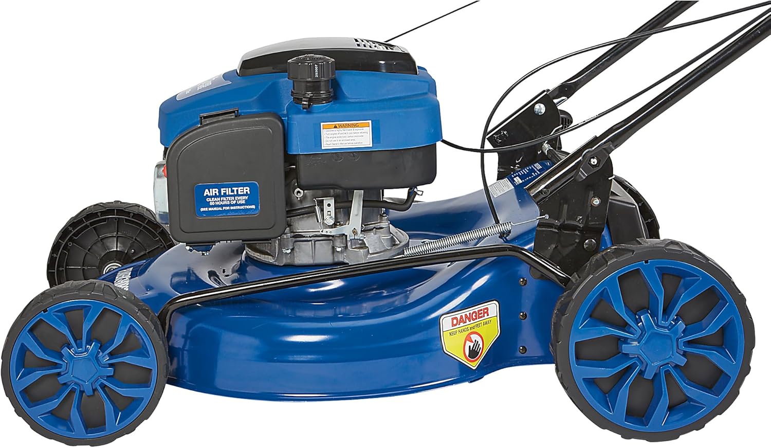Powerhorse 21-Inch 3-In-1 Self-Propelled Gas Lawn Mower, 200cc 4-Stroke OHV Engine - DM53S-N-D200 - Image 6 Powerhorse 21-Inch 3-In-1 Self-Propelled Gas Lawn Mower, 200cc 4-Stroke OHV Engine - DM53S-N-D200 - Image 6