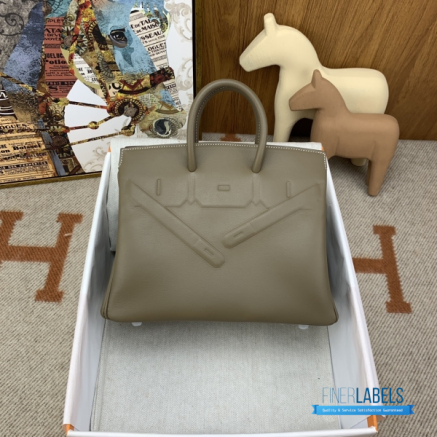 The Ultimate Highest Quality Replica: Hermès Shadow Birkin 251:1High-quality replica