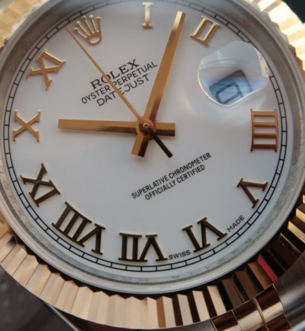 Replica Rolex DateJust II 41mm SS/YG White Dial Roman Marker SS/YG Bracelet A2824 - Elite Watch Atelier