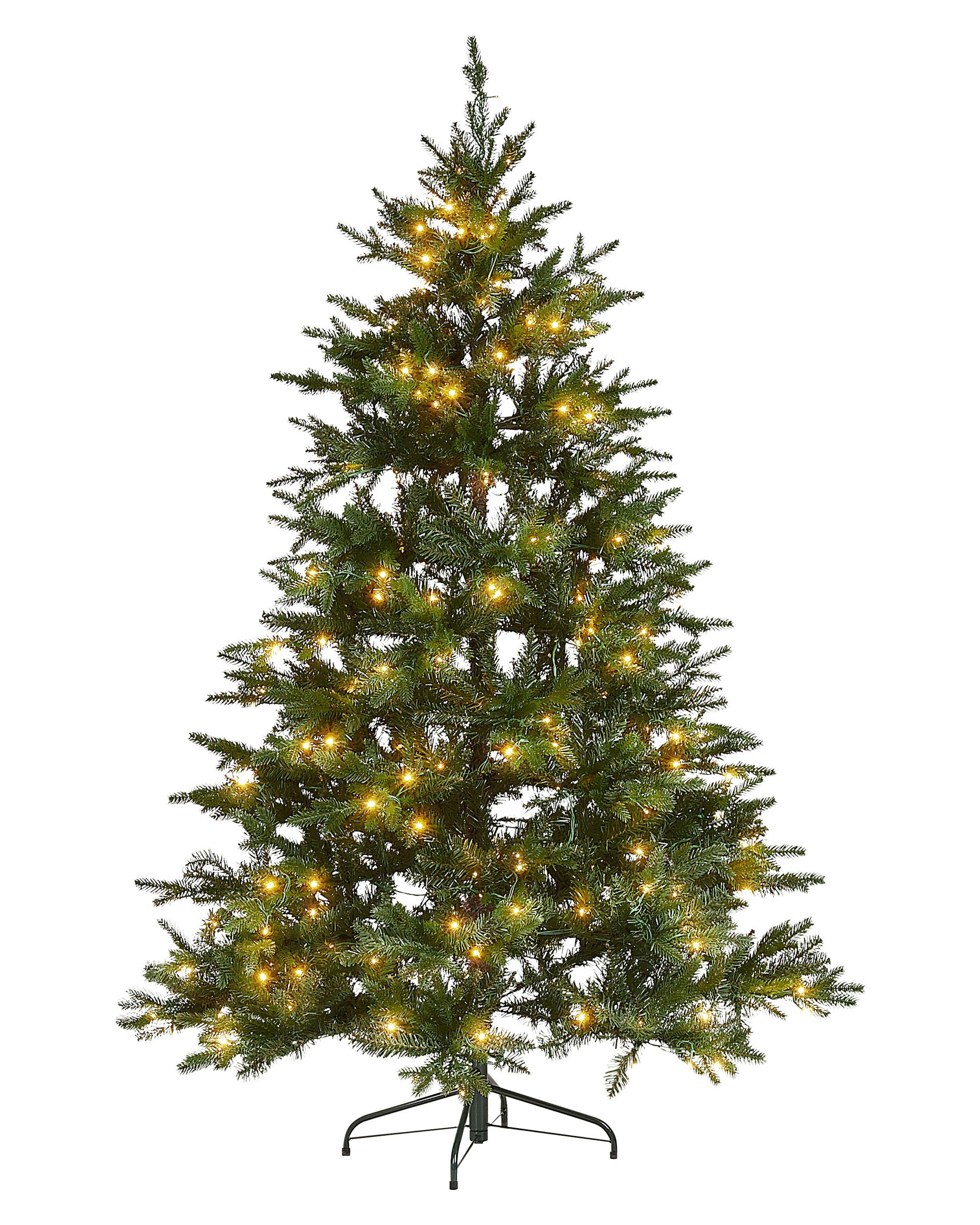 Artificial Christmas Tree LED FIDDLE 180 cm Green
