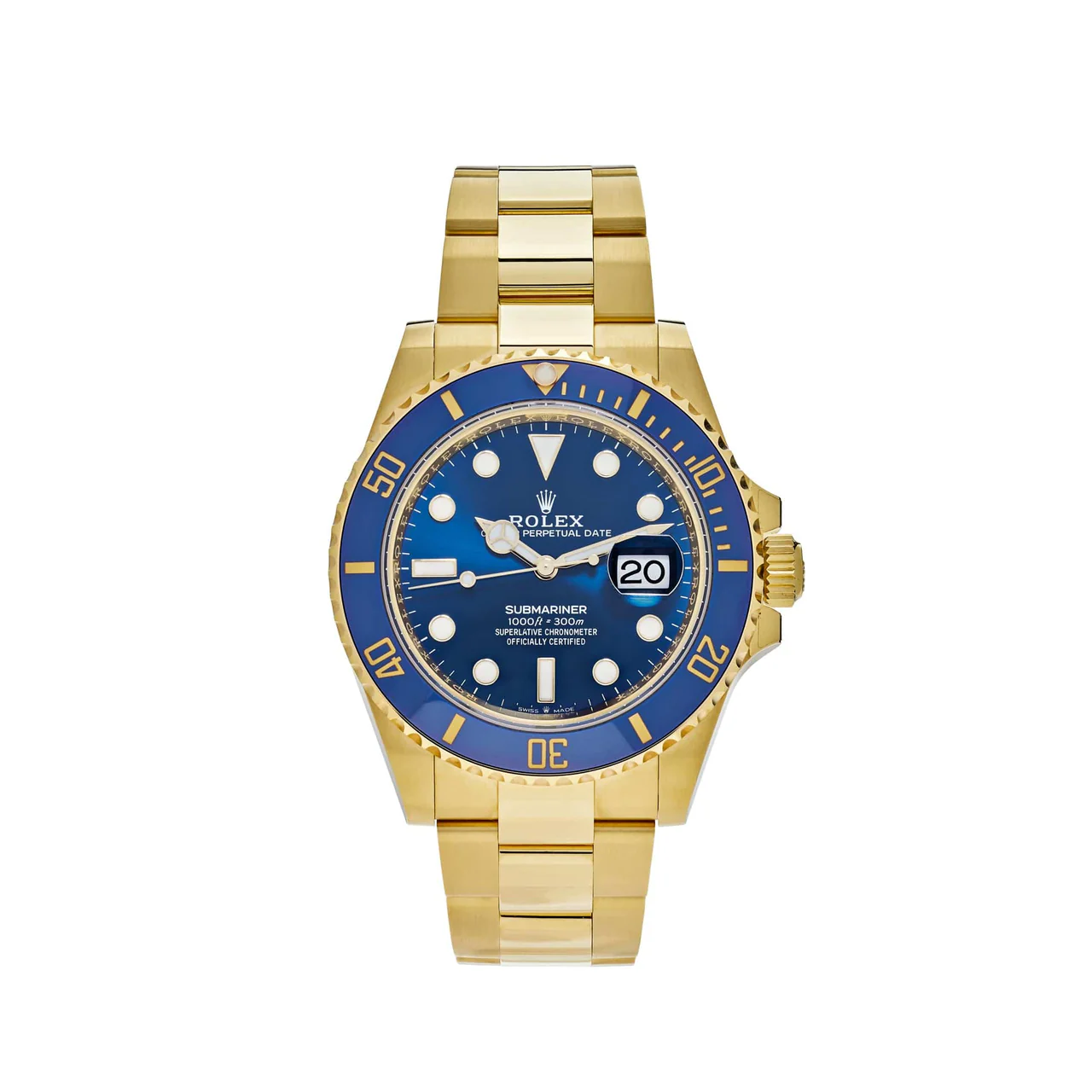 Rolex Submariner Blue Dial Stainless Steel 326934-0003 Oyster Replica - Elite Watch Atelier