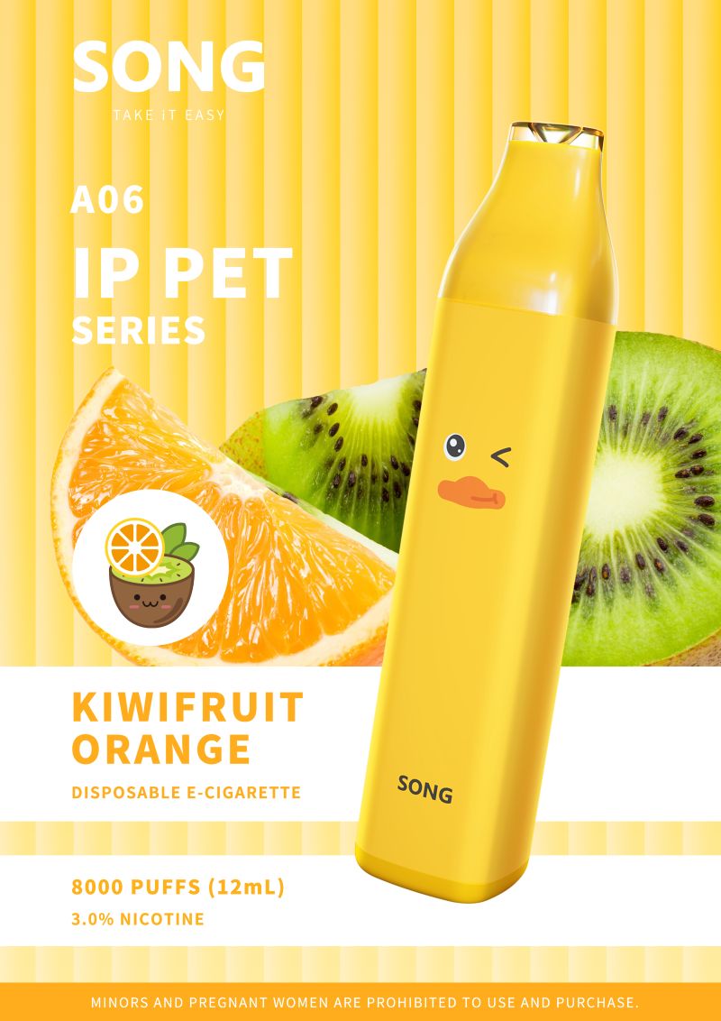 （2 pack）SONG  A06-IP Pet – 8000Puffs