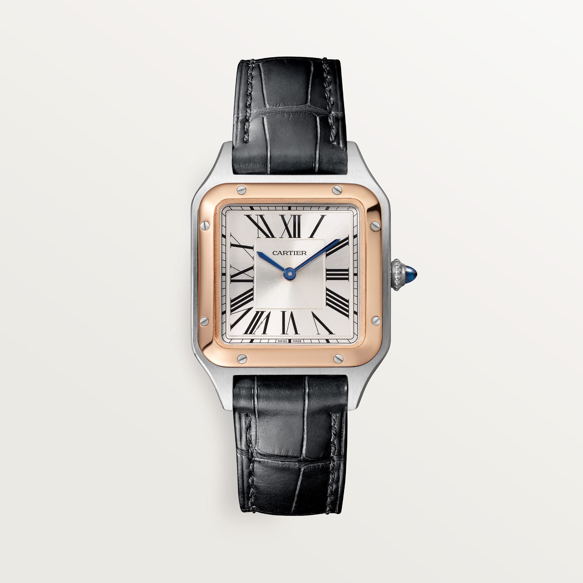 fake cartier watch Santos-Dumont small model high autonomy quartz movement(1:1 replica) - Elite Watch Atelier