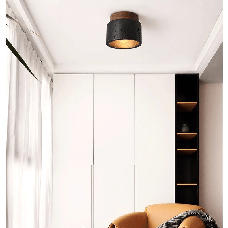 NatuurLicht – Stenen Plafondlamp – Stijlvolle Harmonie tussen Natuur en Design