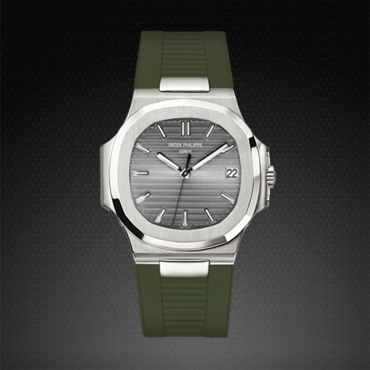 Patek Philippe - Rubber B strap for Nautilus 5711 WG / RG / YG(1:1 replica) - Top club