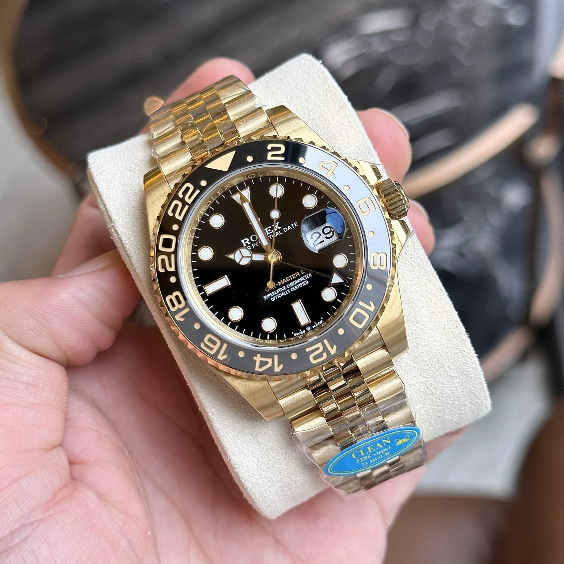 Rolex GMT-Master II 126718GRNR Replica 11 Watch Clean Factory 40mm - Elite Watch Atelier