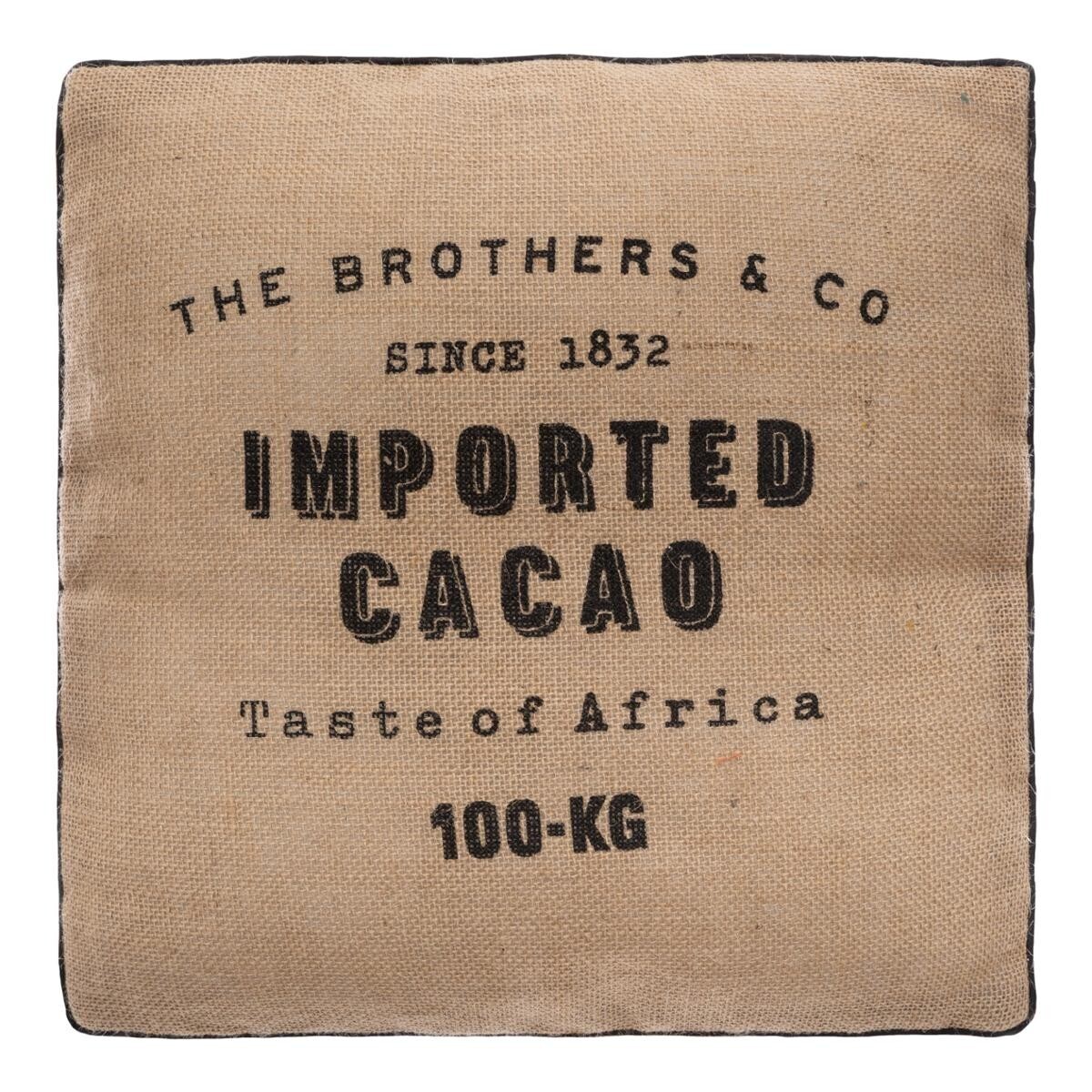 Floor cushion "Cacao" Brown, 40x40 cm