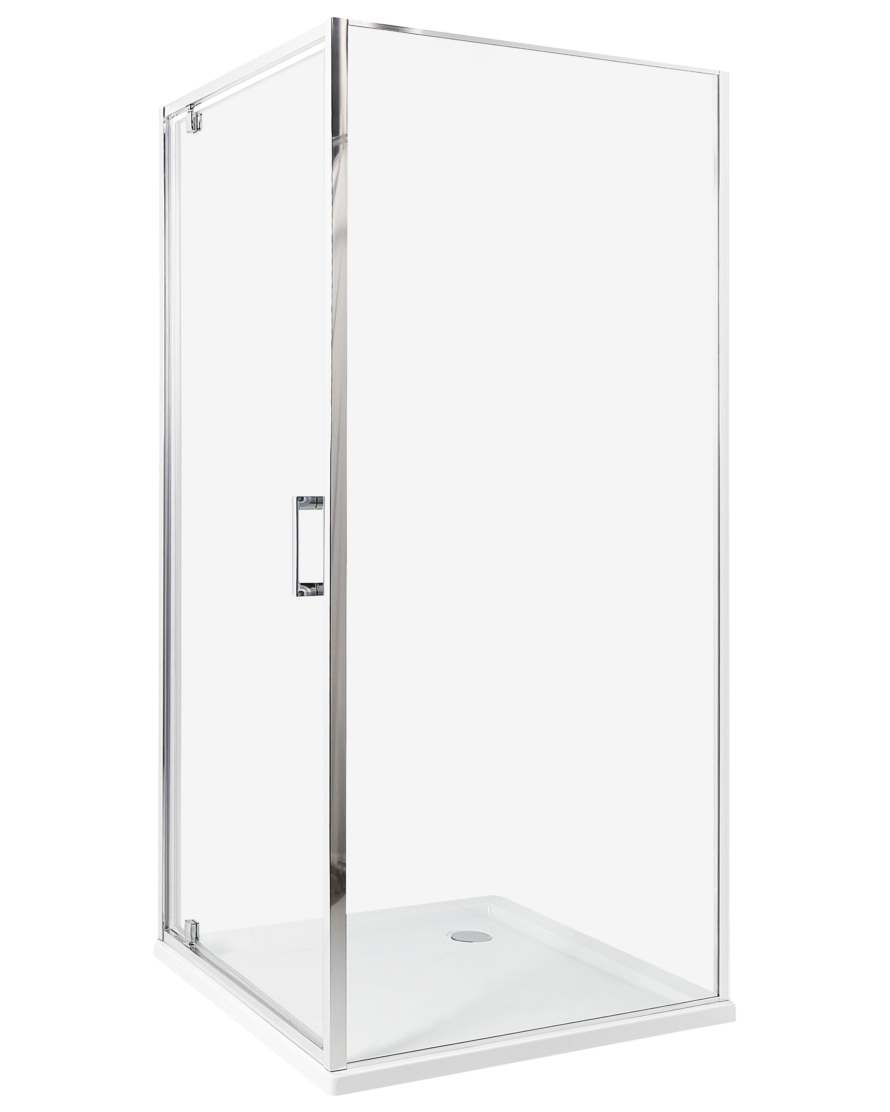 Shower Enclosure DARLI 900 x 900 x 1850 mm Silver