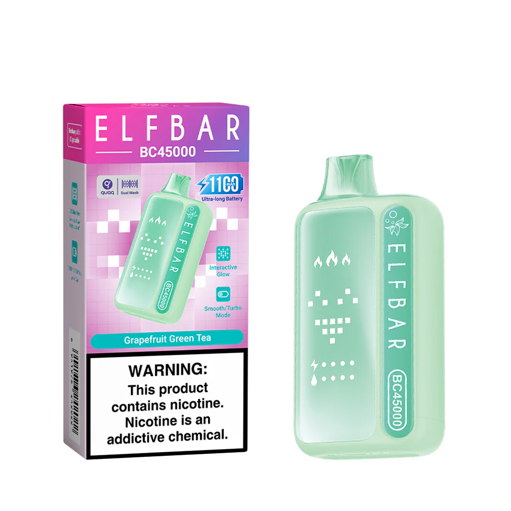 ELFBAR BC45000 ładowalny jednorazowy e-papieros (wszystkie smaki)