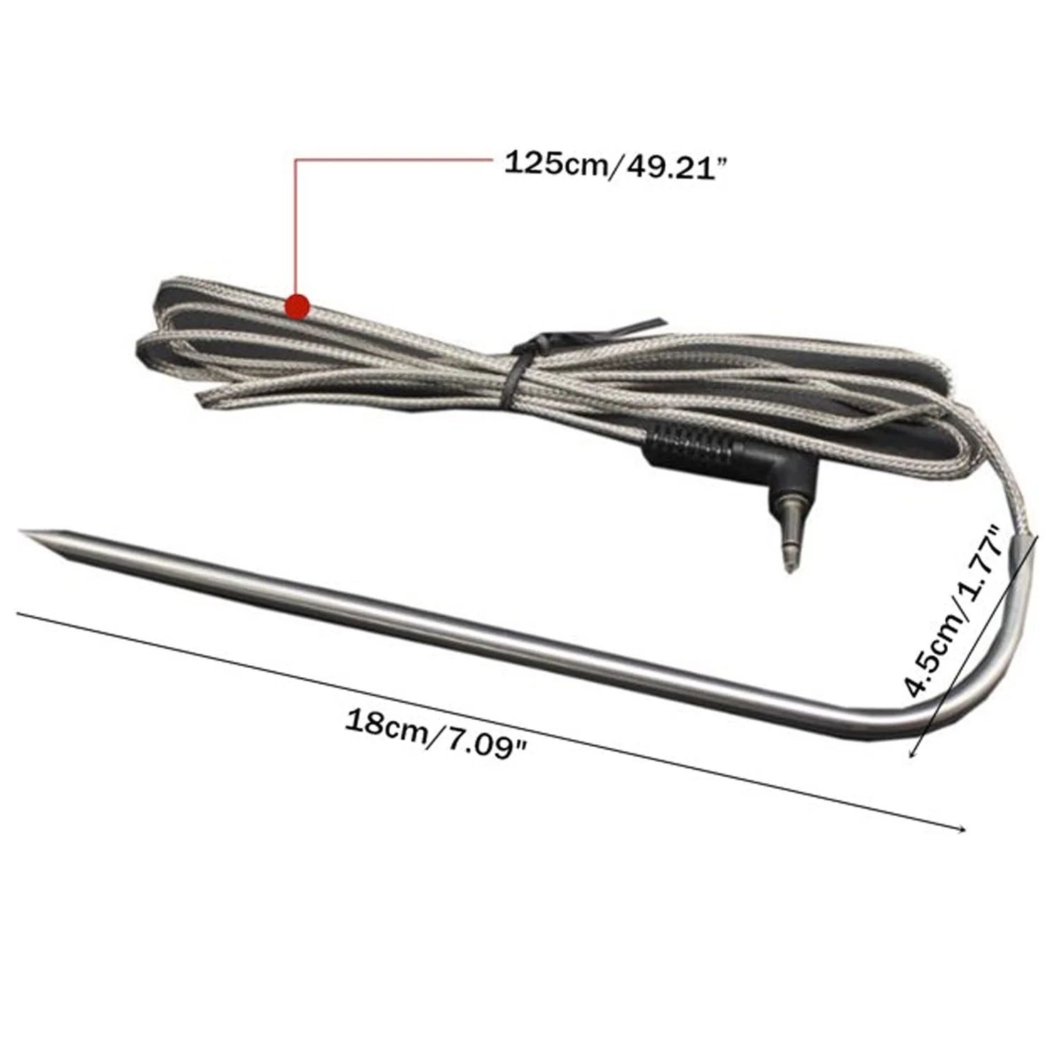uyoyous 2 Pack Replacement For Meat BBQ Probe Sensor Pit Boss Pellet Grills Smokers Stove