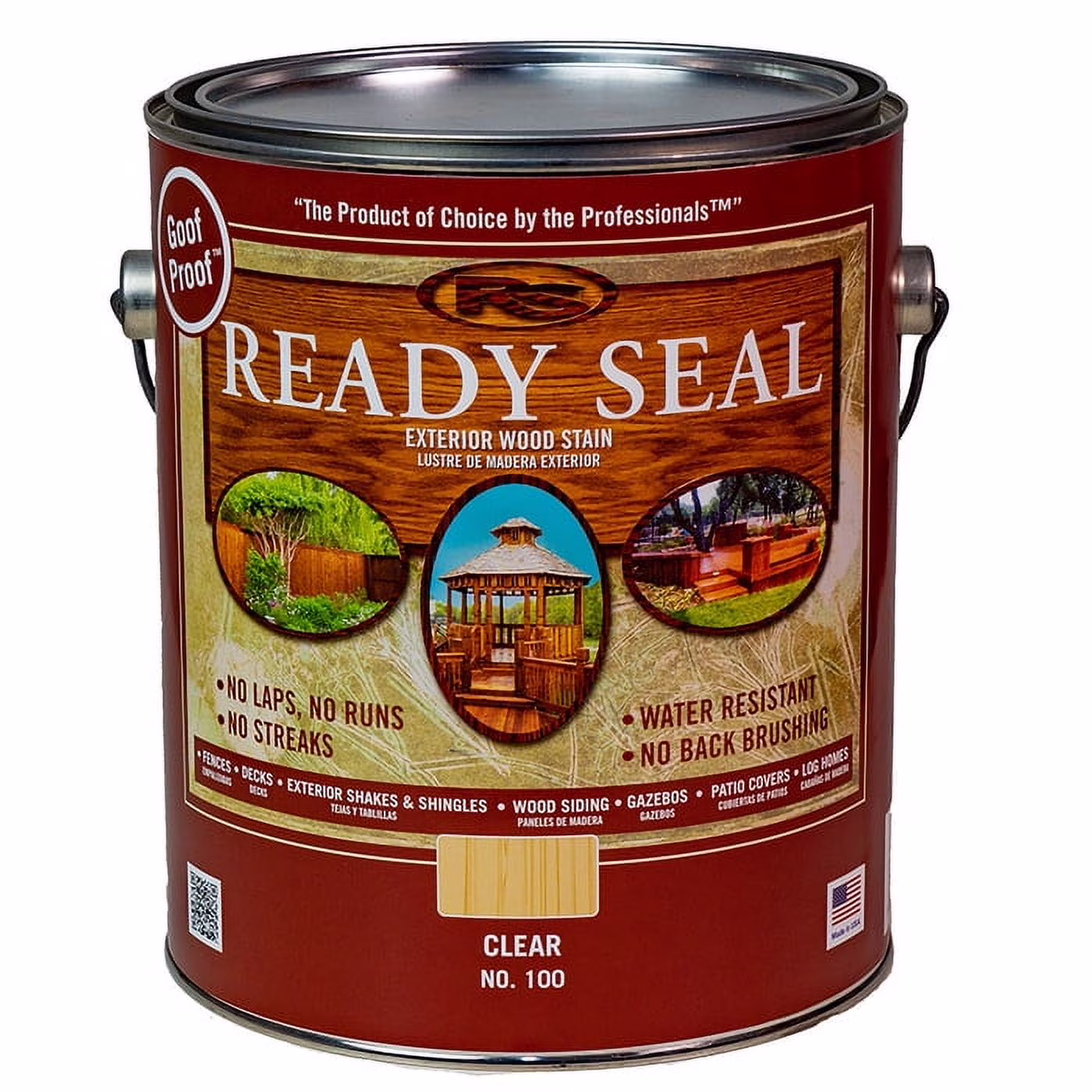 20-Pack of 1 gal Ready Seal 100 Clear Ready Seal Exterior Stain & Sealer For Wood