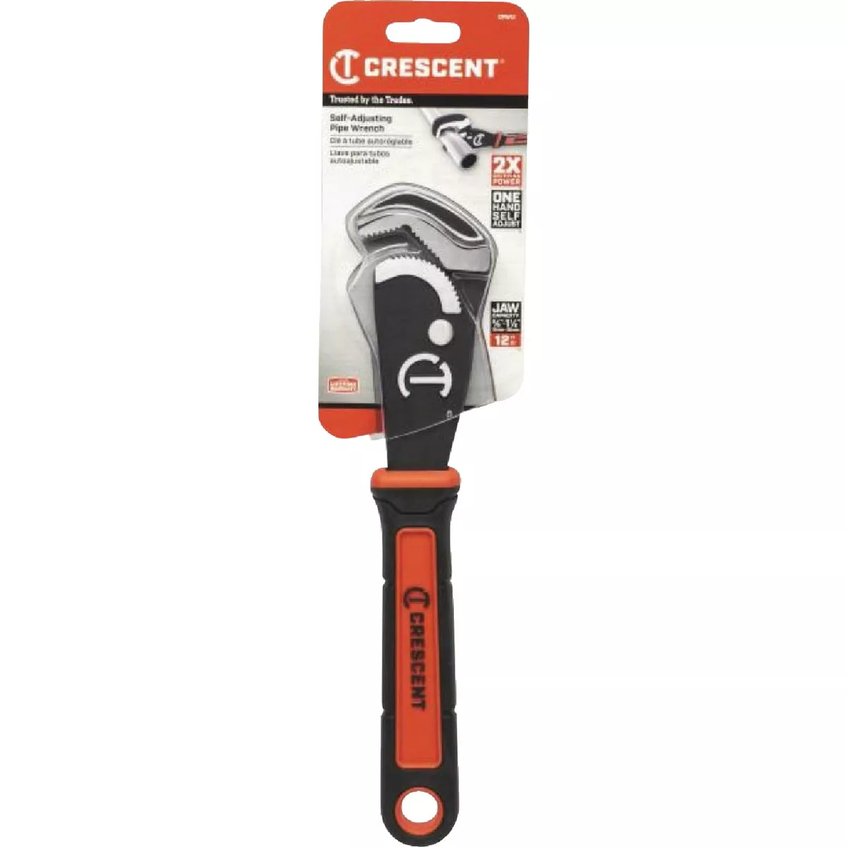 Crescent 12 In. Self-Adjusting Pipe Wrench