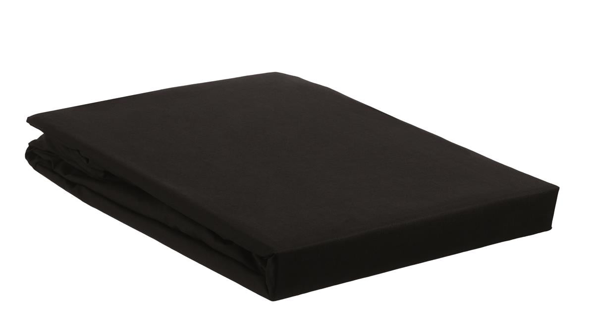Beddinghouse Percale katoen - Hoeslaken - 90x210 - Zwart