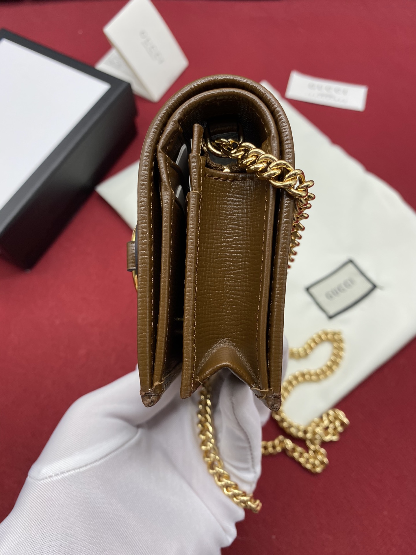 Replica Gucci Horsebit 1955 Card Case Wallet 6218871:1High-quality replica