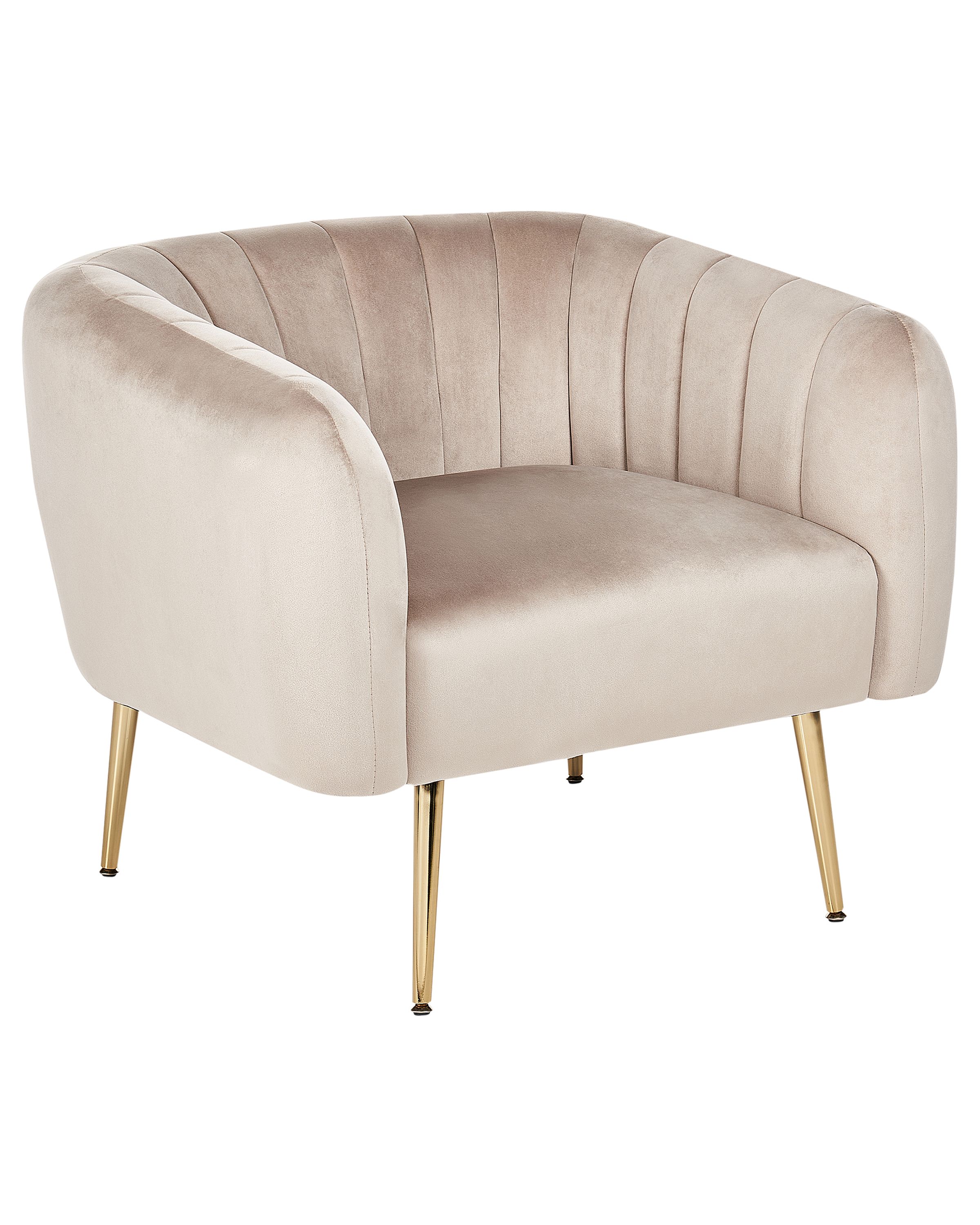 Armchair LACONIA Velvet Taupe