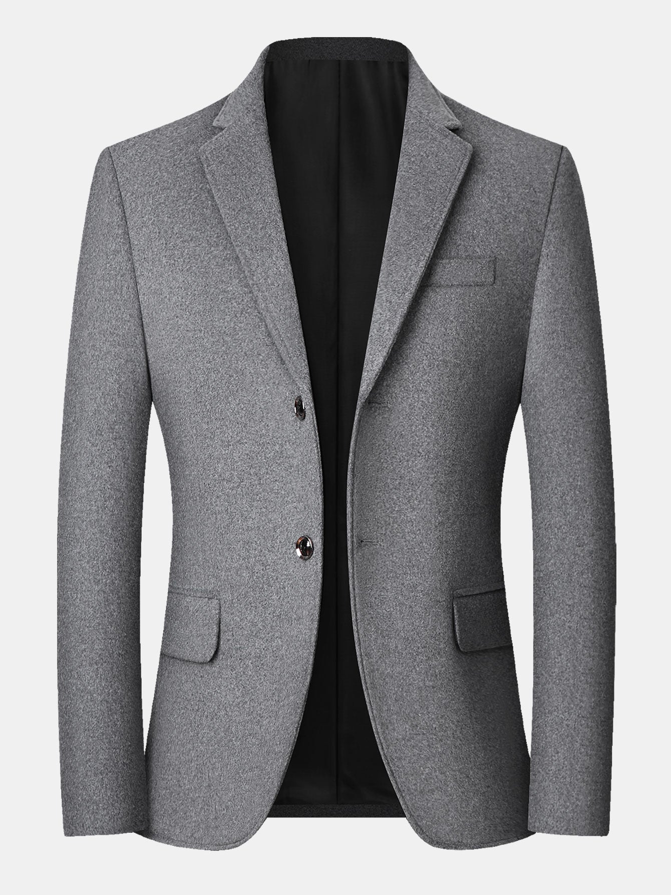 Man Wool Blended Blazer