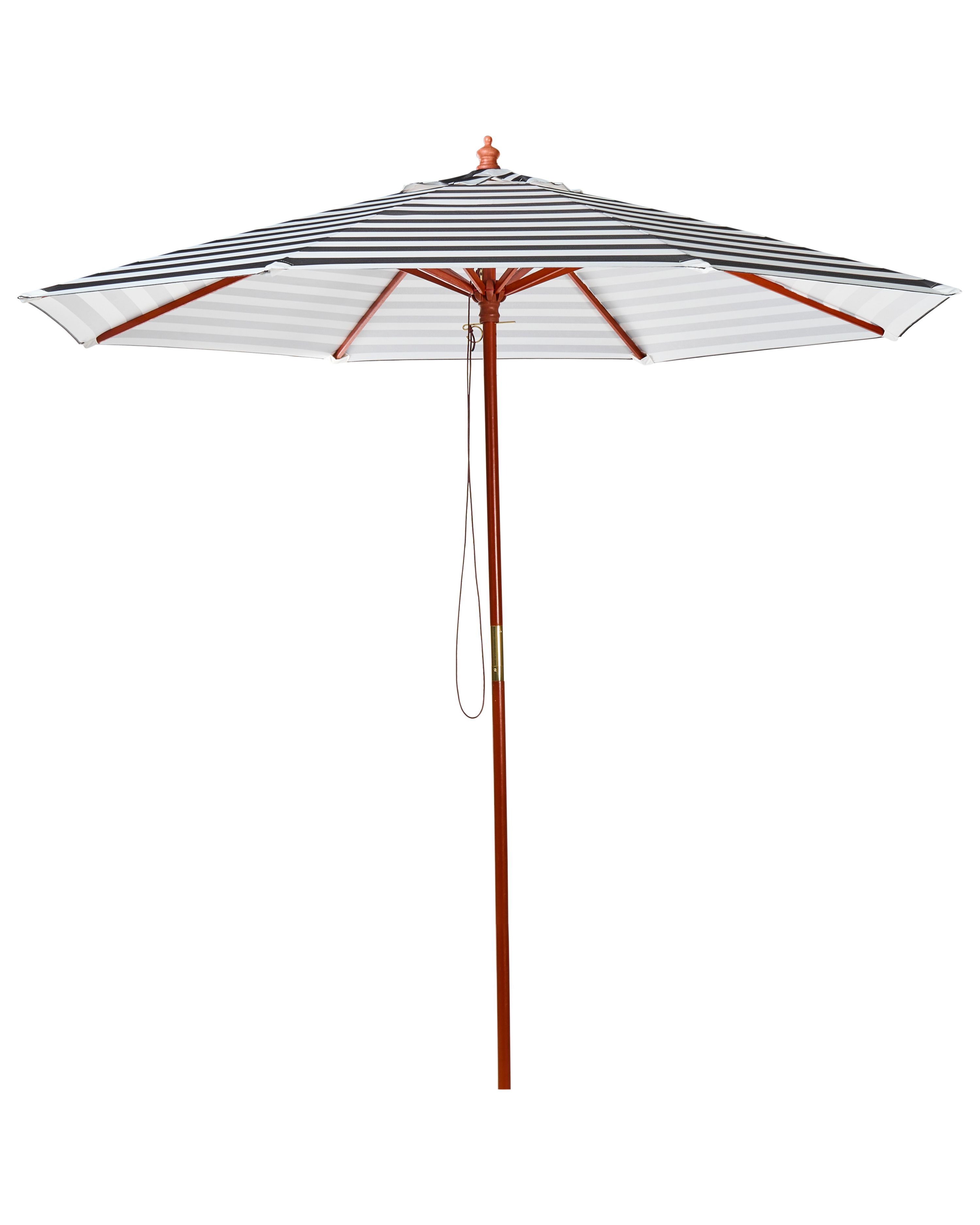 Market Parasol 260 cm FERENTILLO Black