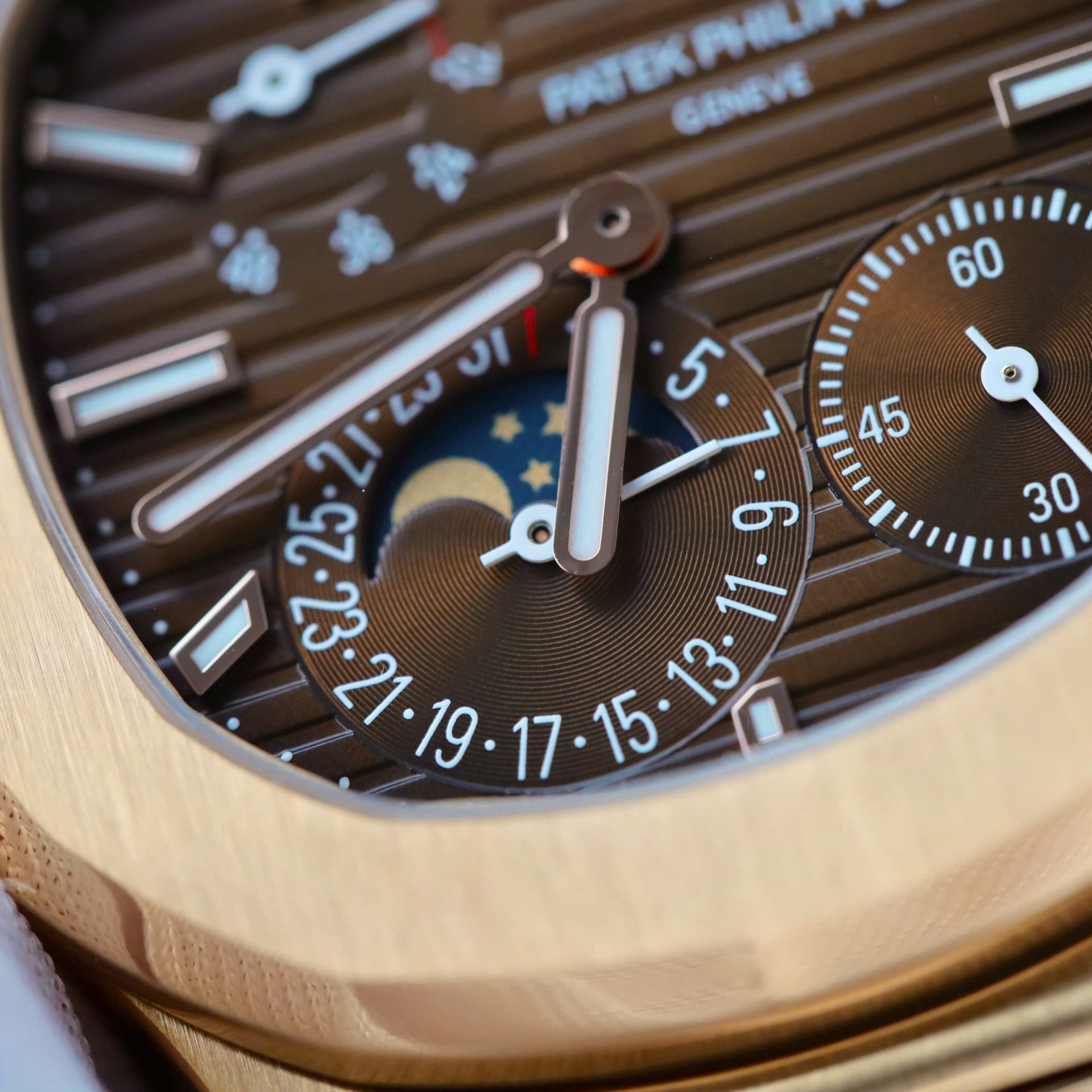 Patek Philippe Nautilus 5712R Replica Watch Dial Brown PPF Factory 40mm - Top club
