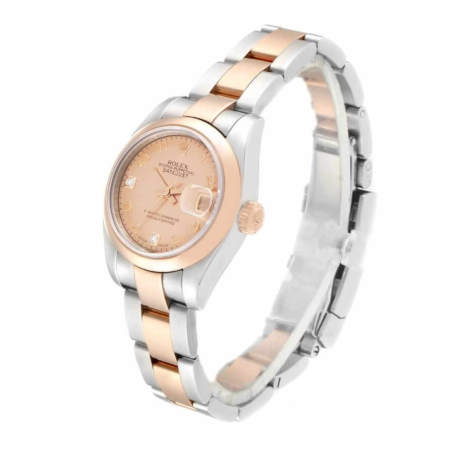 Rolex Rose Diamond Ladies Replica - Elite Watch Atelier