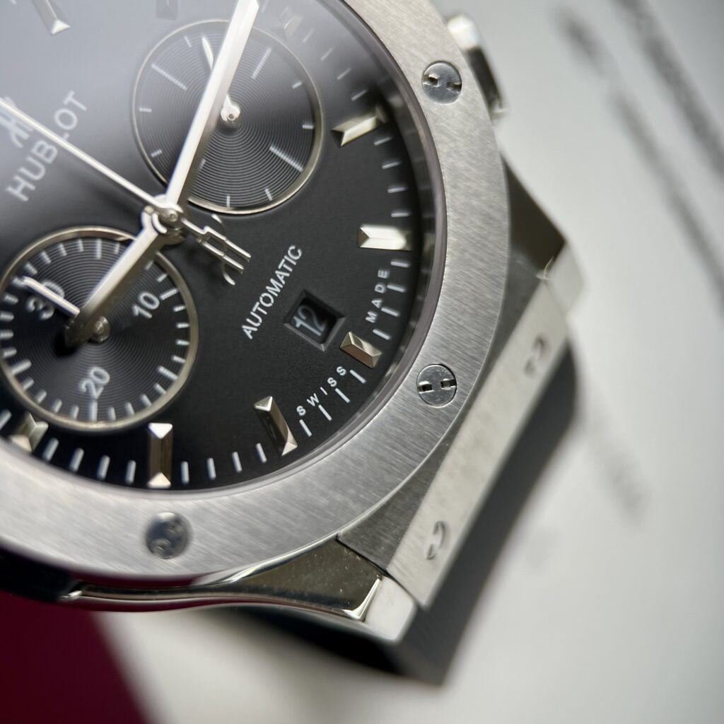 Hublot Replica 1:1 Watch Classic Fusion Chronograph HB Factory Black Color 42mm - Top club