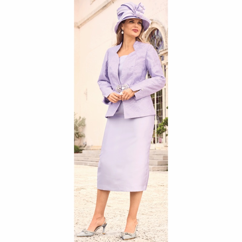 Klaire Skirt Suit - MIDNIGHT VELVET CATALOG
