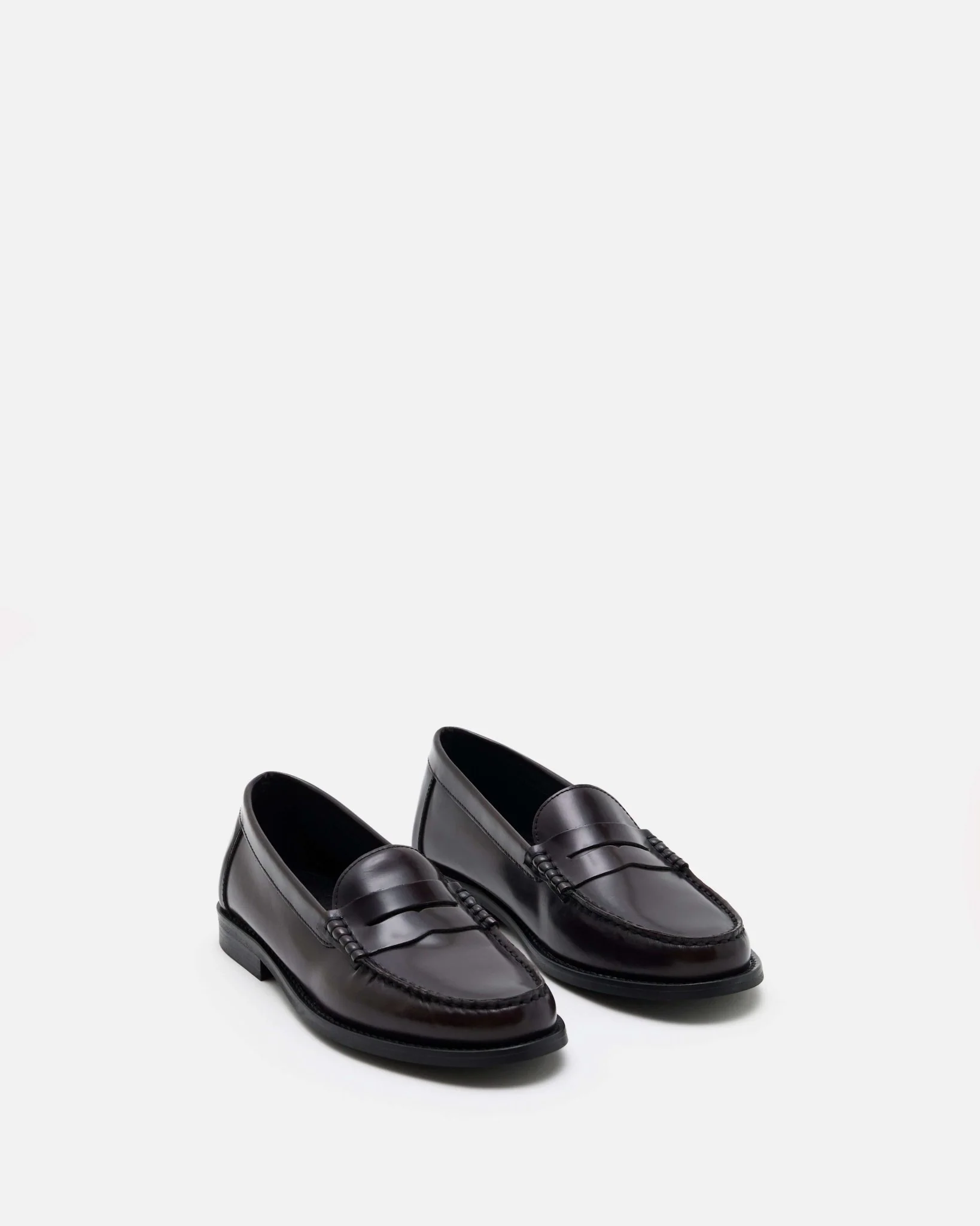 MOCASSINS JULIETTE/POL CHOCOLAT - Mocassins en cuir chocolat