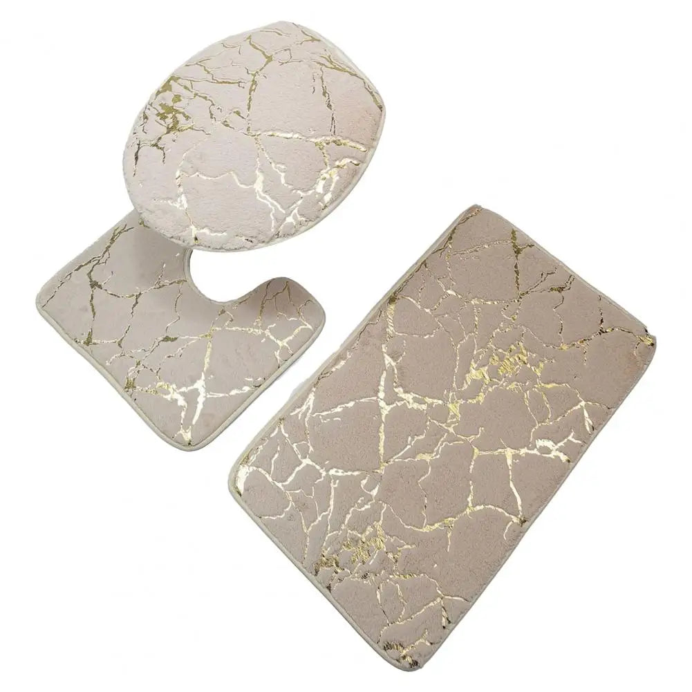 MarbleChic | Strepen Print Toiletmat Set