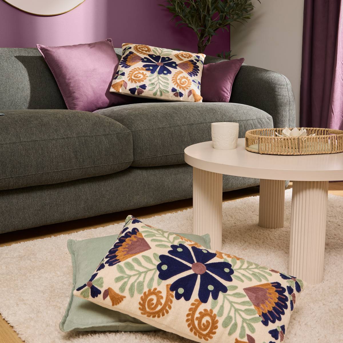 Cushion "Hary Multicolored, 50x30 cm