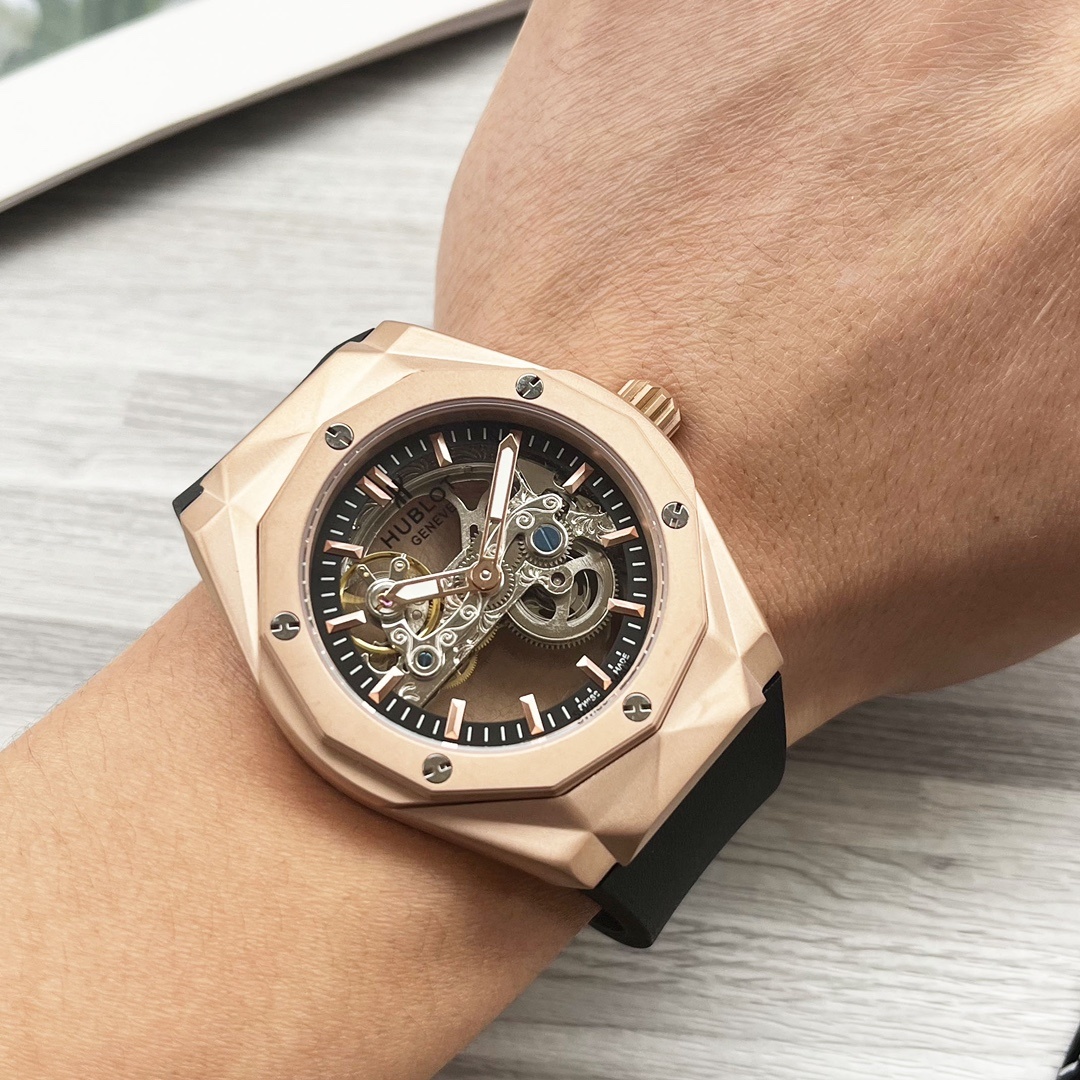 Hublot BIG BANG series, 46 mm Malaysian rubber strap(1:1 replica) - Elite Watch Atelier