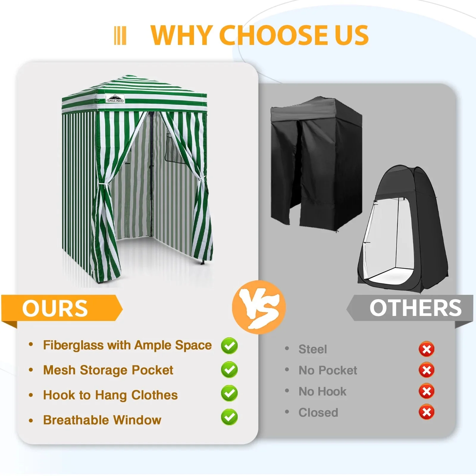 EAGLE PEAK Ultra Compact 4 ft x 4 ft Pop-Up Changing Room Canopy - Flex - Image 114 EAGLE PEAK Ultra Compact 4 ft x 4 ft Pop-Up Changing Room Canopy - Flex - Image 114