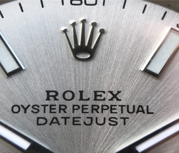 Replica Rolex DateJust 41mm 126334 Noob Fluted Bezel Silver Dial Stick Markers Bracelet A3235 - Elite Watch Atelier